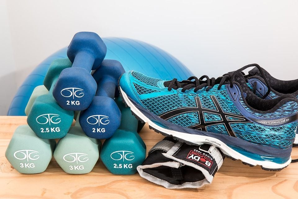 Weights and shoes