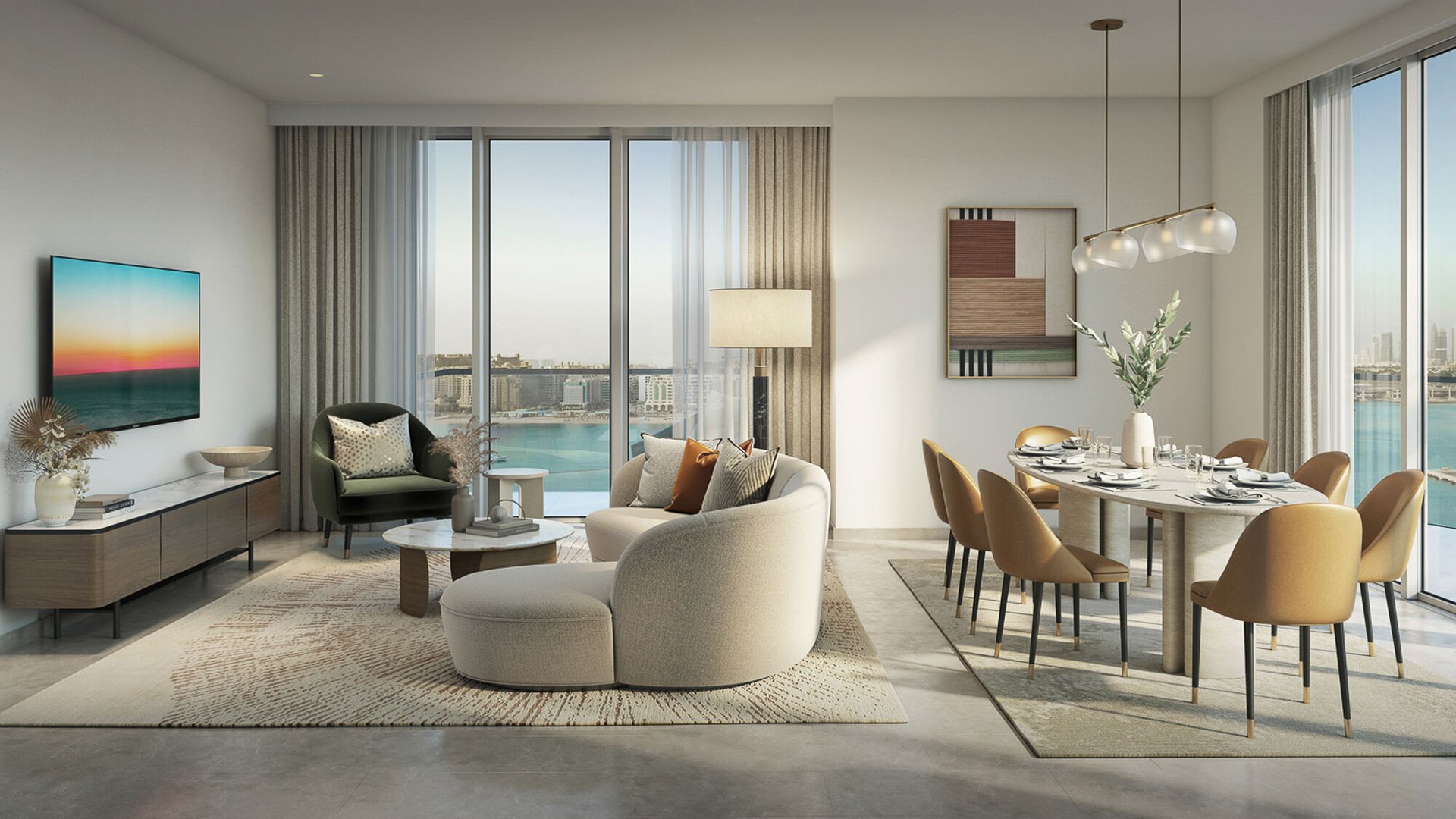 Luxurious apartment in Dubai Harbour with stunning views, picture 1