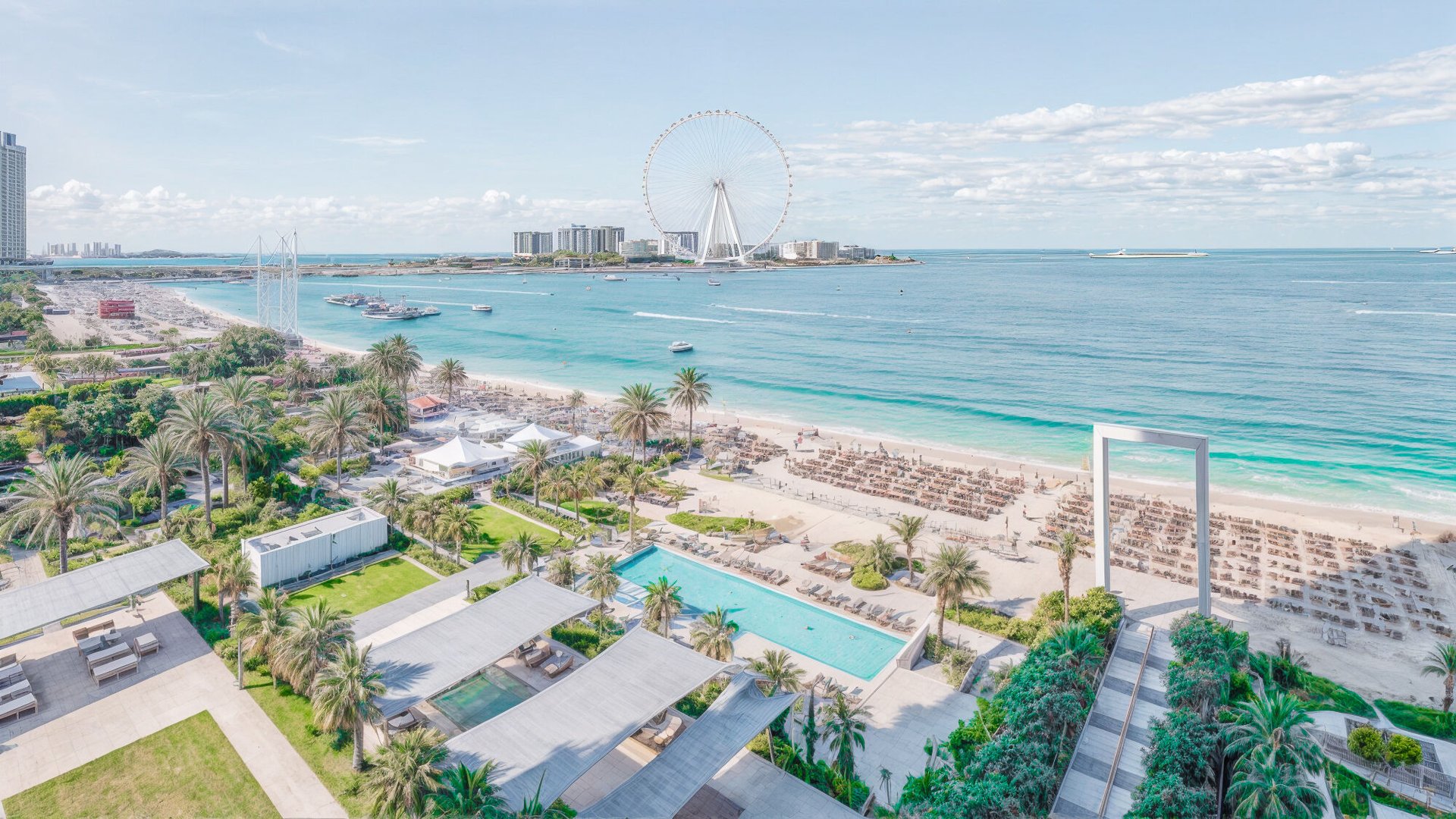 Luxurious apartment in JBR with panoramic sea view, picture 1
