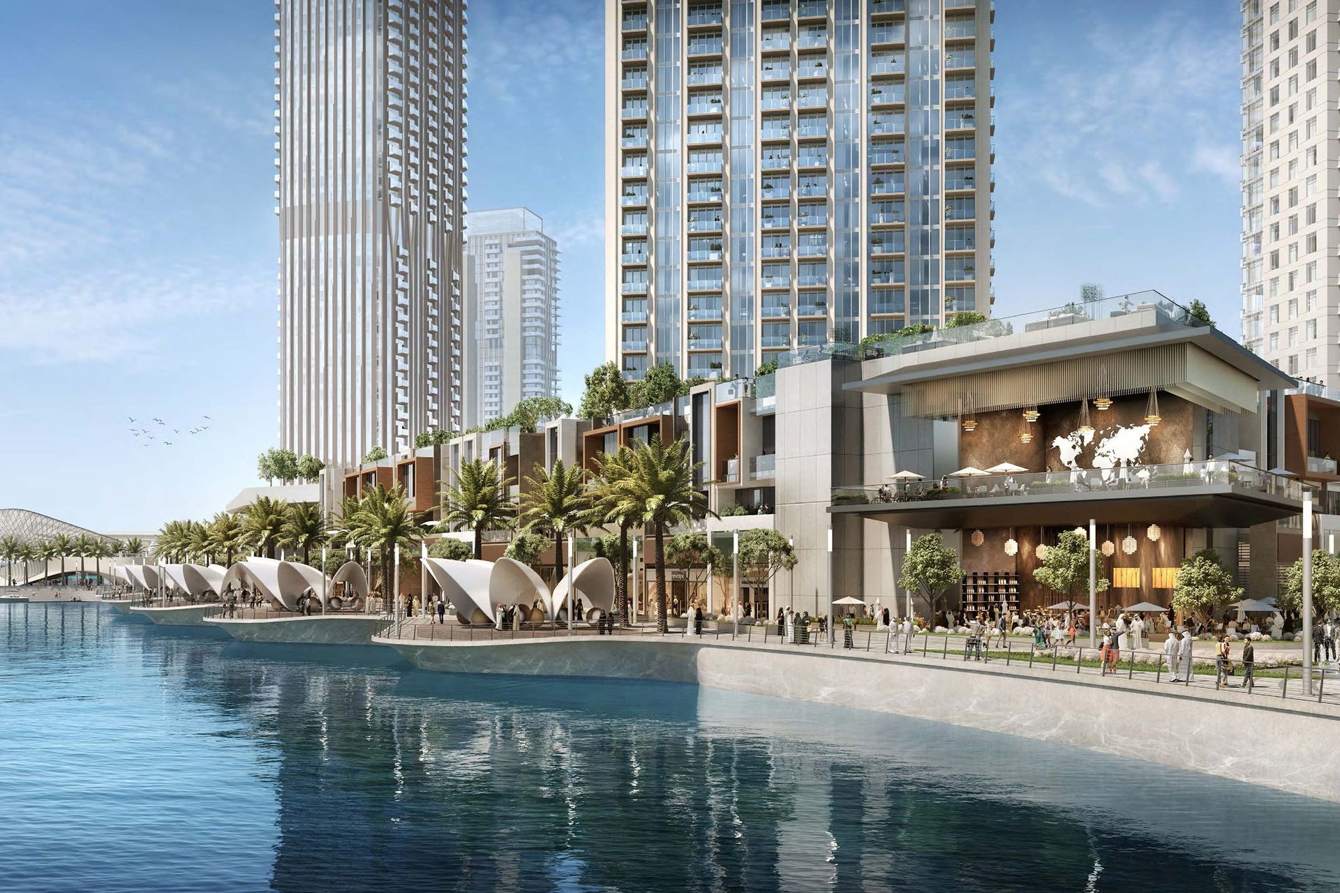Expansive luxury apartment in waterfront Dubai Creek Harbour residence, picture 1
