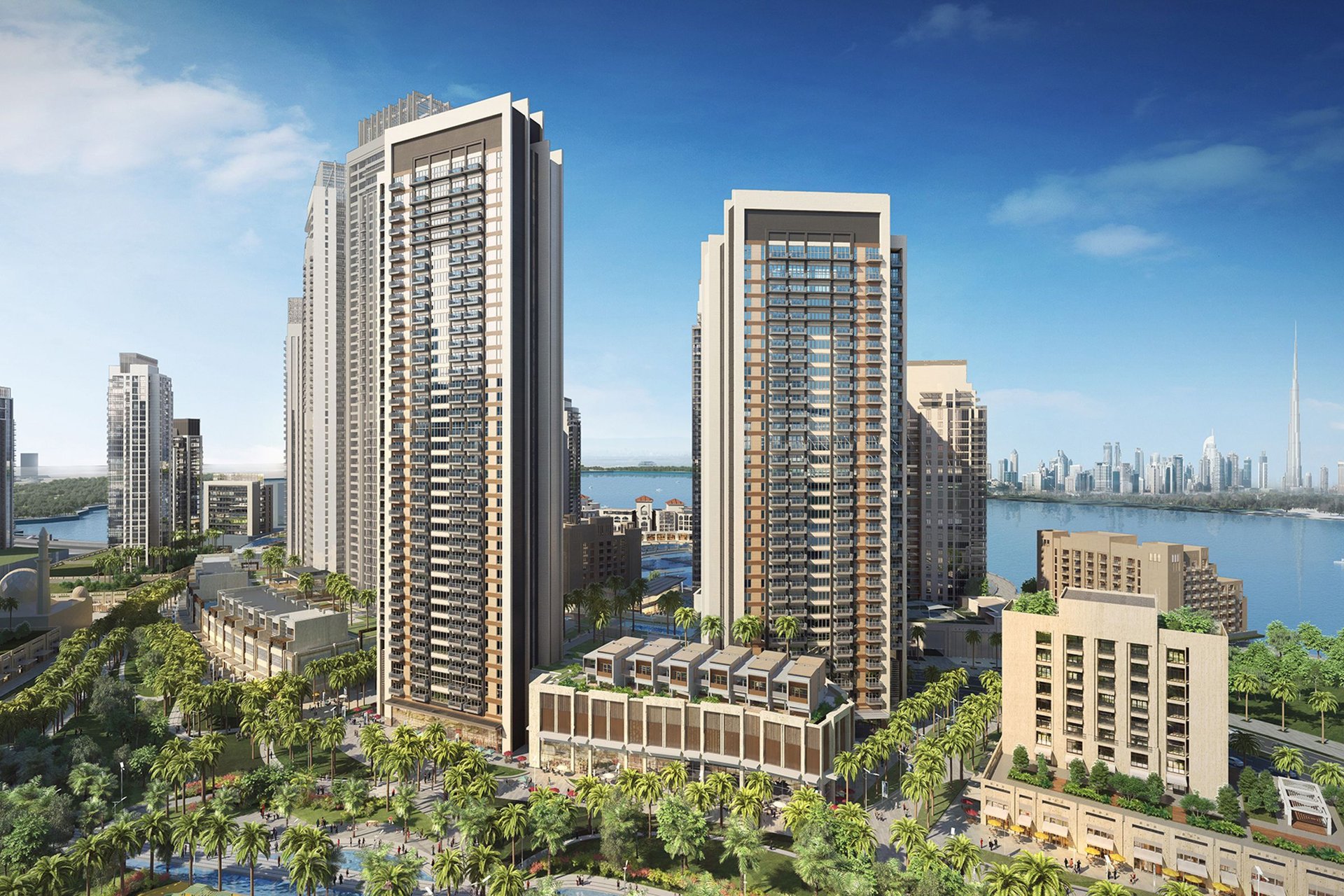 Impressive family-sized luxury apartment in Dubai Creek Harbour, picture 1