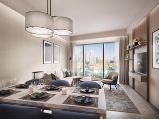 Five-star Luxury Apartment with Full Burj Views in Downtown Dubai, picture 1