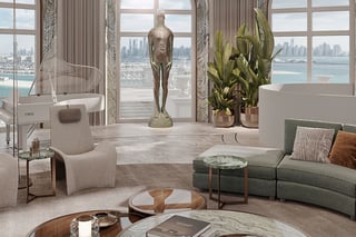 Expansive Luxury Penthouse in Kempinski Palm Resort., picture 4