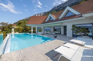 Veyrier du lac, property with panoramic view of the lake, picture 4