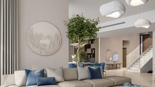 Waterfront villa in Dubai Hills with luxury interior, picture 3