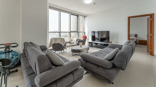 Furnished apartment in Dubai Creek with panoramic view, picture 4