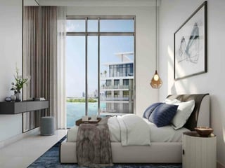 Full Water and Burj view | Modern open-plan living, picture 4