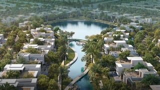 Luxury villa in Dubai Hills Estate with lagoon view, picture 3