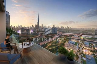 Exclusive | High Floor | Canal and Burj View, picture 4