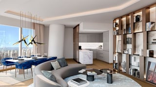 Ultra-Rare 2BR Duplex in the Iconic Uptown Tower, picture 3