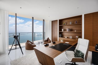 A REFINED MINIMALIST SANCTUARY WITH SERENE VIEWS, picture 3