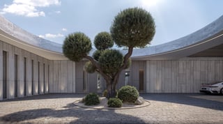 The villa does not sit on the landscape — it emerges from it, picture 3