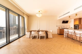 Vacant | Upgraded 3BR | Water & Burj View, picture 4