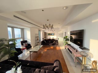 Exclusive Sea View | Spacious 3BR + Maid | Princess Tower, picture 3