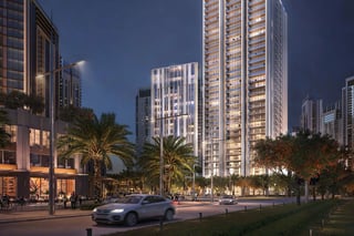 Podium level luxury apartment in Dubai Creek Harbour, picture 1