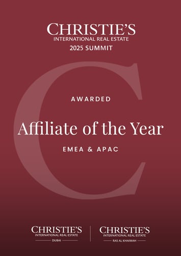 Christie's International Real Estate Affiliate of the Year