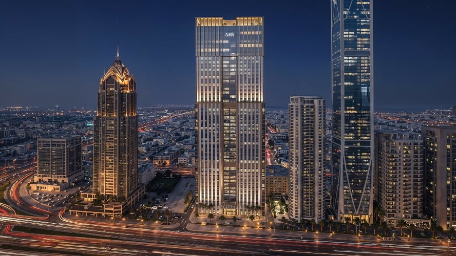 AHS Twin Towers, picture 1