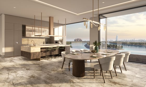 Opulent 4 BR | Palm View | Sky Villas, picture 1