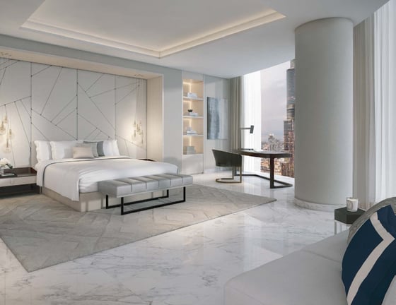 360 view | Fountain and Burj Khalifa view | 6 Bed Luxury Penthouse, picture 12