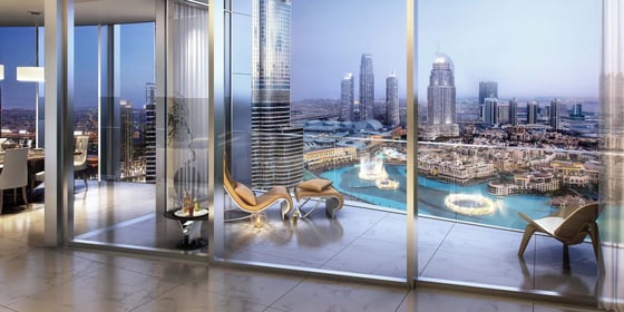 360 view | Fountain and Burj Khalifa view | 6 Bed Luxury Penthouse, picture 5