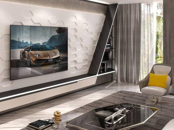 Luxury 6 Bed Lamborghini Villa | Golf Course View, picture 1