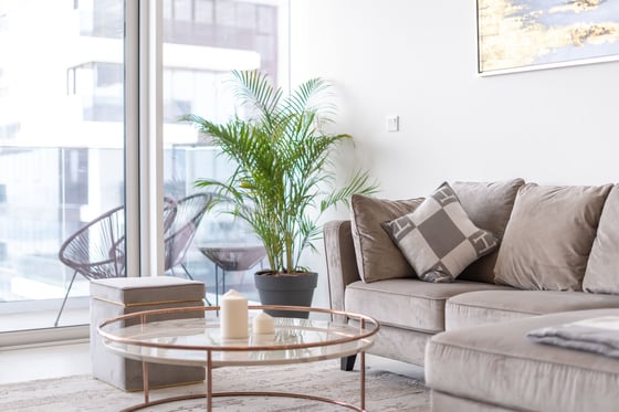 Luxury apartment with gorgeous ocean views in central Wasl1 residence, picture 19