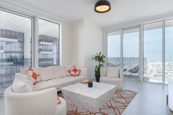 Luxury sea view apartment in top Wasl1 residence, picture 3