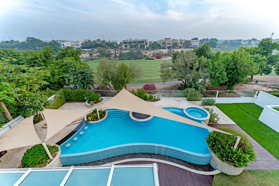 Video tour for Designer Villa with Spectacular Views in Emirates Hills