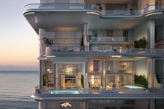 Gorgeous Beachfront Duplex Apartment with City Skyline Views on Palm Jumeirah, picture 8