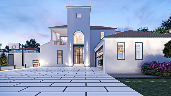 Exquisite, Custom Upgraded Villa with Designer Finish in Jumeirah Golf Estates, picture 1