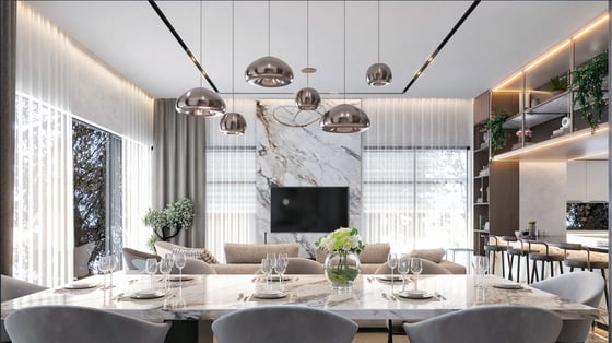 Exquisite, Custom Upgraded Villa with Designer Finish in Jumeirah Golf Estates, picture 9