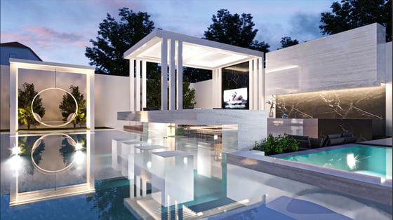Exquisite, Custom Upgraded Villa with Designer Finish in Jumeirah Golf Estates, picture 4