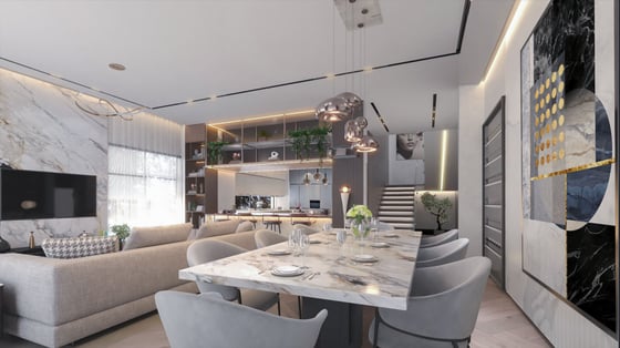 Exquisite, Custom Upgraded Villa with Designer Finish in Jumeirah Golf Estates, picture 11