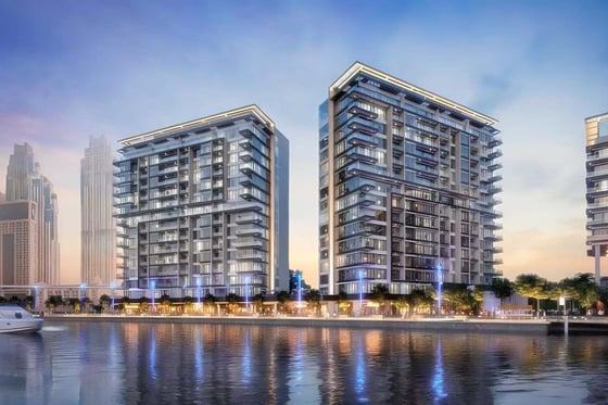 Large Luxury Apartment with Safa Park Views in Waterfront Canal Front Residences, picture 1