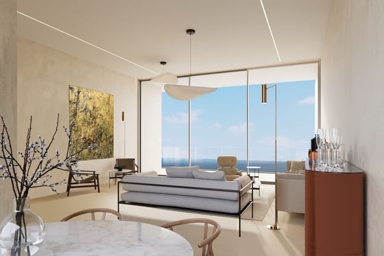 Sea views luxury duplex villa with swimming pool on Al Zorah beachfront, picture 6