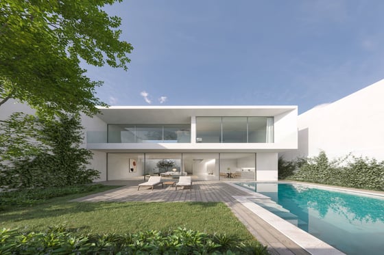Sea views luxury duplex villa with swimming pool on Al Zorah beachfront, picture 14