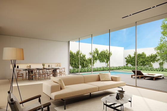 Sea views luxury duplex villa with swimming pool on Al Zorah beachfront, picture 11