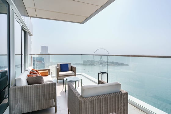 Stunning sea and Palm views luxury apartment on JBR., picture 24