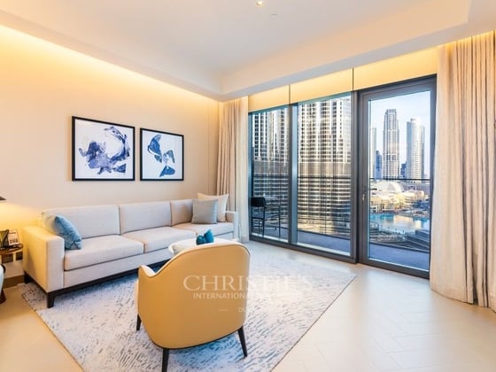Exclusive 3 Bed|Full Burj &amp; fountain view|Furnished, picture 2