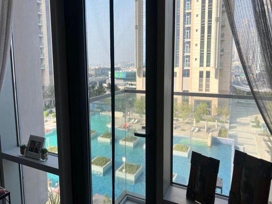 Canal and Burj Khalifa view | Furnished Unit, picture 13