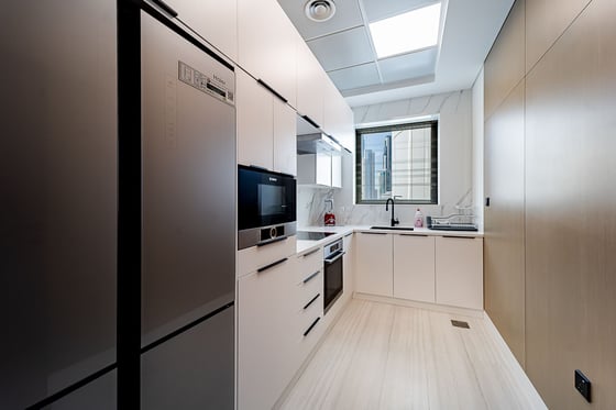 Ultra Modern  |  Closed Kitchen  |  High Up, picture 11