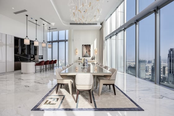 Burj Khalifa View | Custom Penthouse | Furnished, picture 10