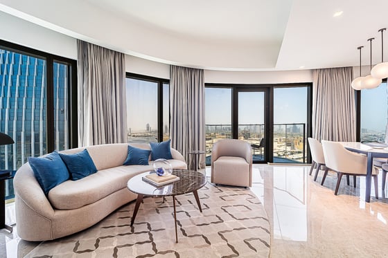 Corner Unit | Full Water and Burj Khalifa View, picture 2