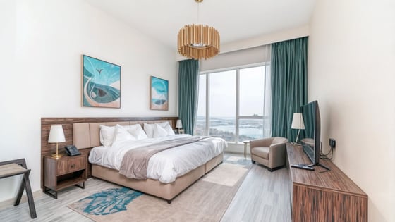 Furnished apartment in Dubai Media City with sea views, picture 4
