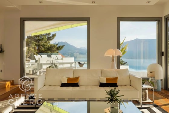 Veyrier du lac, property with panoramic view of the lake, picture 9