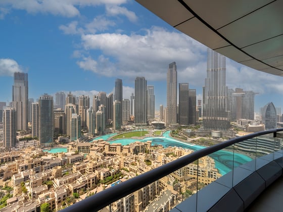 Video tour for Luxury Apartment with Burj Khalifa & Fountain View