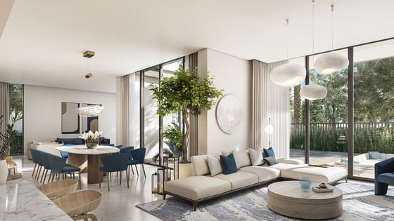 Waterfront villa in Dubai Hills with luxury interior, picture 2