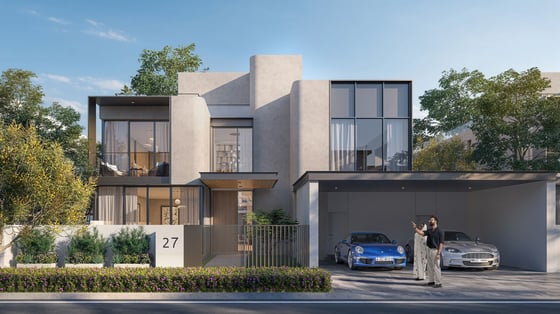 Waterfront villa in Dubai Hills with luxury interior, picture 7