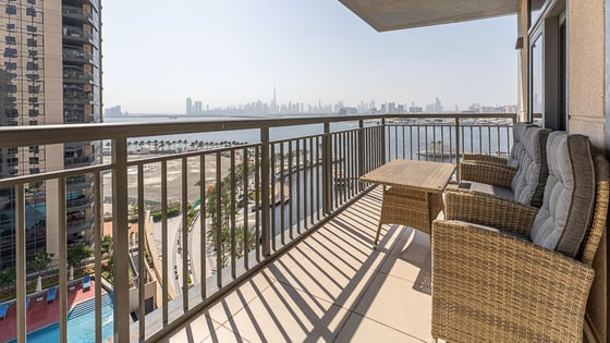 Furnished apartment in Dubai Creek with panoramic view, picture 24