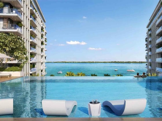 Full Water and Burj view | Modern open-plan living, picture 15